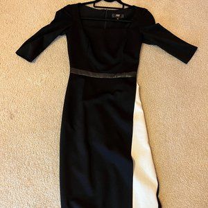 ABS Allen Schwartz Color-Block Dress